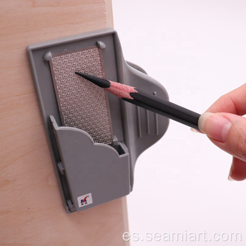 afilador para lápiz de carbón con lápiz amolador
